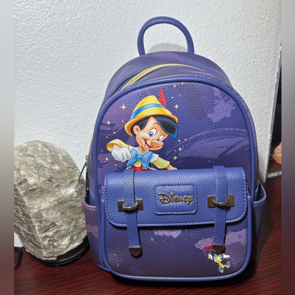 Pinocchio Vegan Leather Mini Backpack- Limited Edition